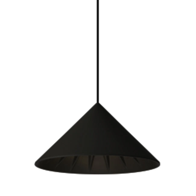 Lámpara colgante metal negro Ø19.6 cm 6W LED - JGLC0036