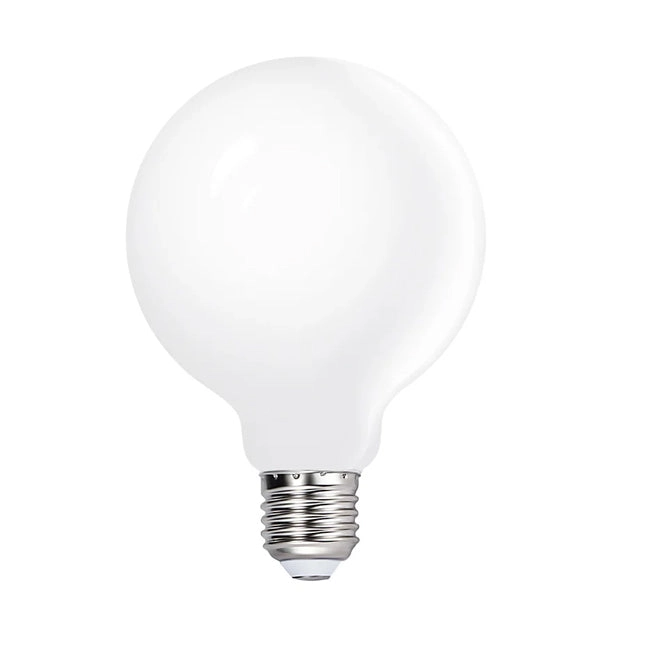 Ampolleta bola G80 opal luz cálida LED 3W E27 - TOAM0042