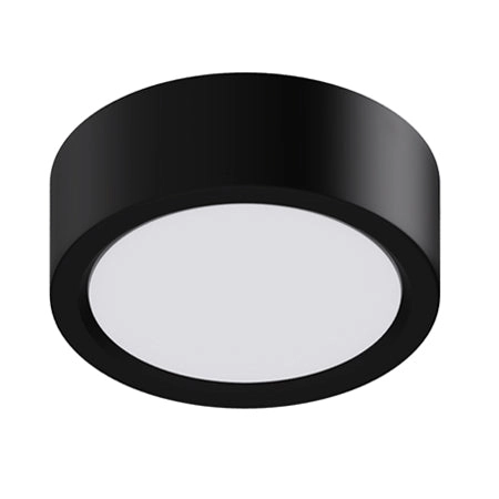 Foco sobrepuesto negro interior/exterior LED 10W - EVPL0004