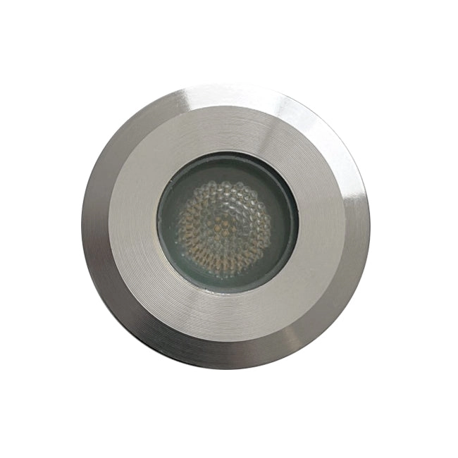 Foco embutido aluminio piso exterior LED 1 W 12V- TOFO0067