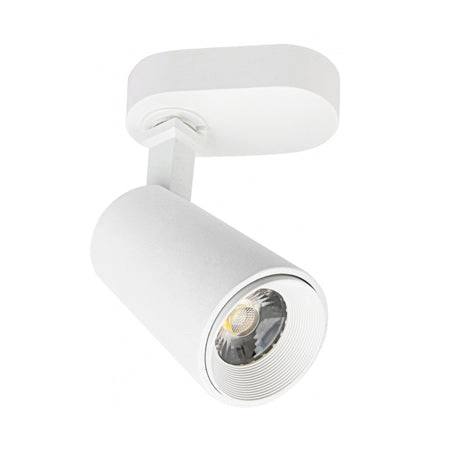 Foco metal blanco Ø 4,5x9 cm LED 7W - MUFO0063