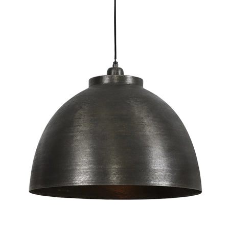 Lámpara colgante metal plata antigua Ø 45 cm E27 - LLLC0271