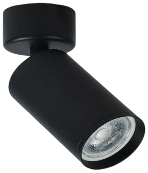 Foco sobrepuesto negro dirigible GU10 - KOFO0008