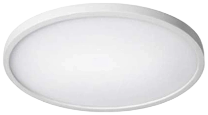 Plafón metal blanco Ø 23 cm LED 24W - TOPL0013