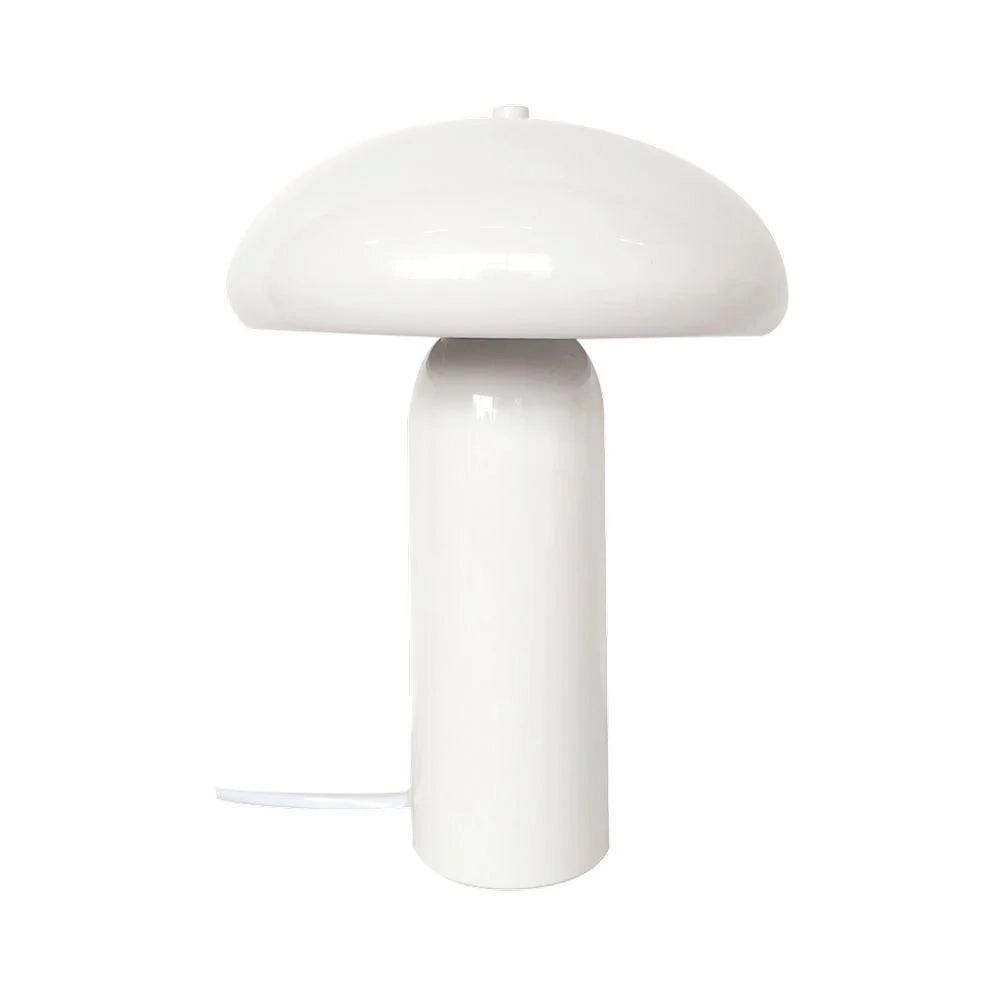 Lámpara de mesa blanco Ø22x30cm E27- OPLS0048