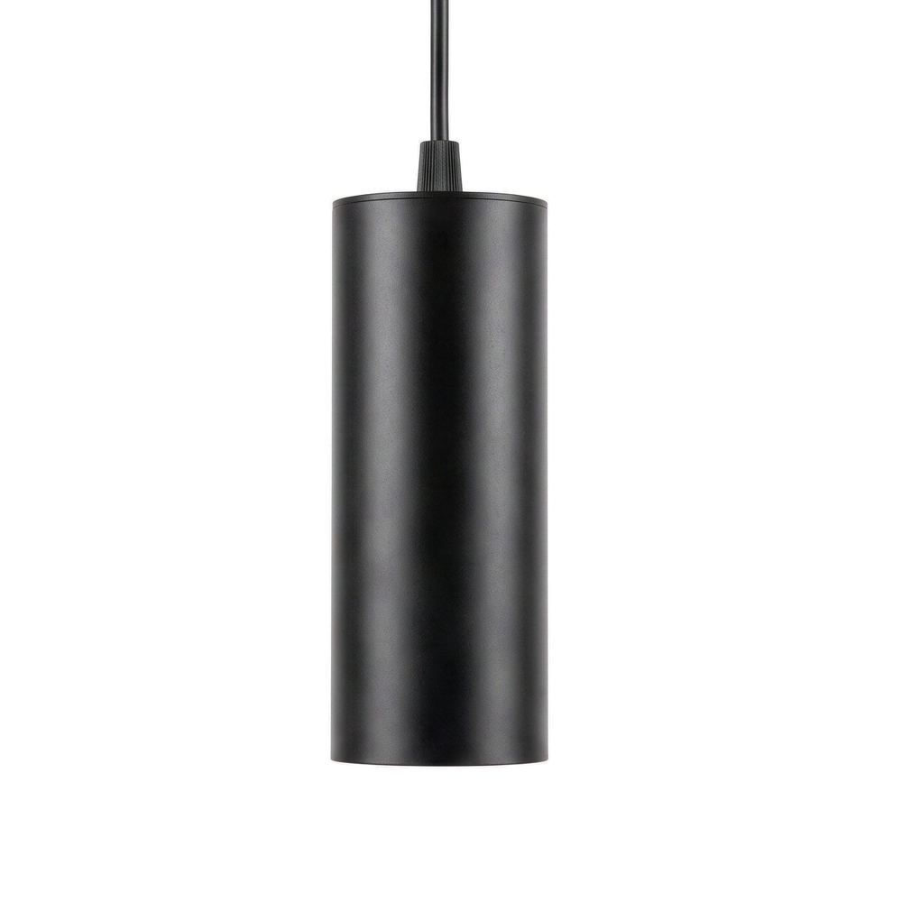 Lámpara colgante metal negro Ø6x15cm cm GU10 - CELC0005