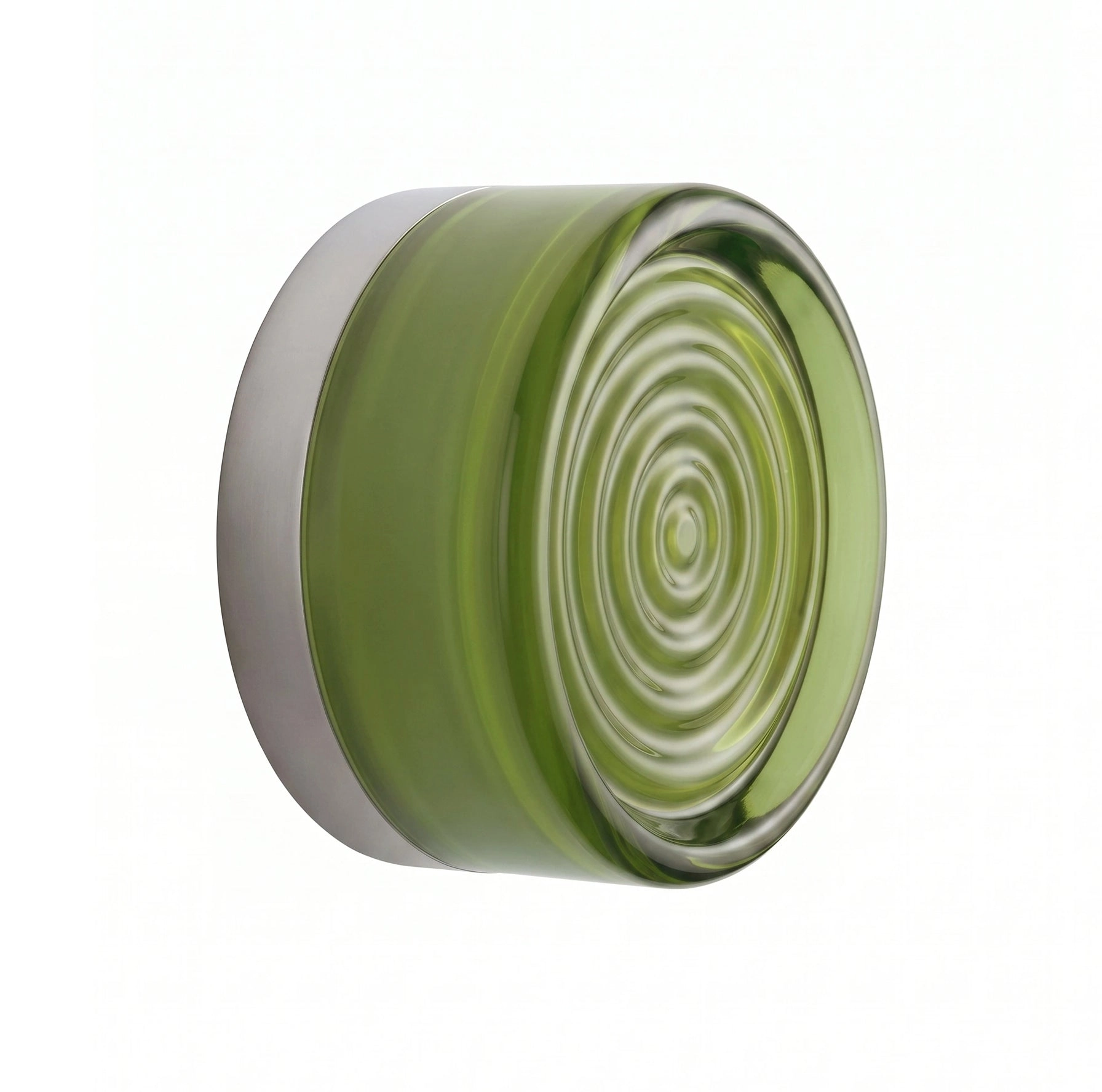 Apliqué acrílico verde 13,7x7cm LED 5W - LGAP0157