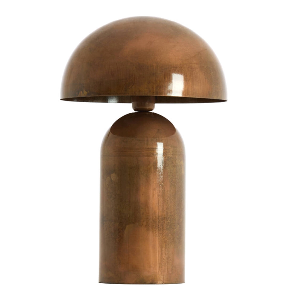 Lámpara de mesa metal cobre bronce Ø31x48 cm E27 - LLLS0453