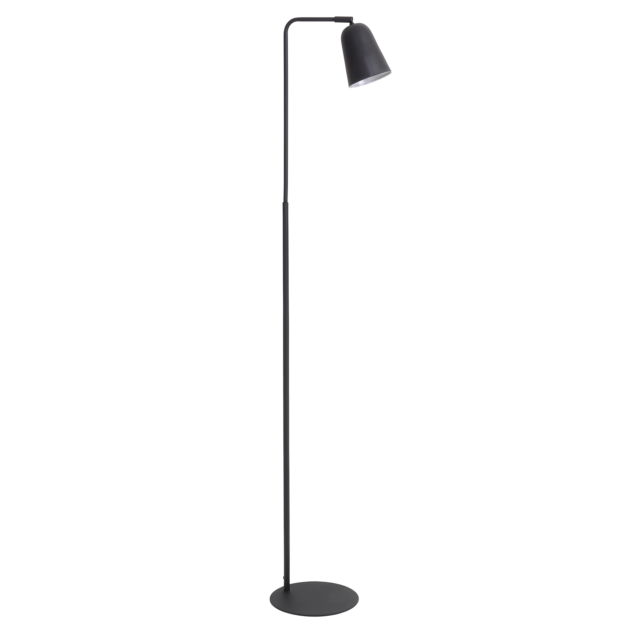 Lámpara de pie metal negro 32,5x23x147 cm E27 - LLLP0102