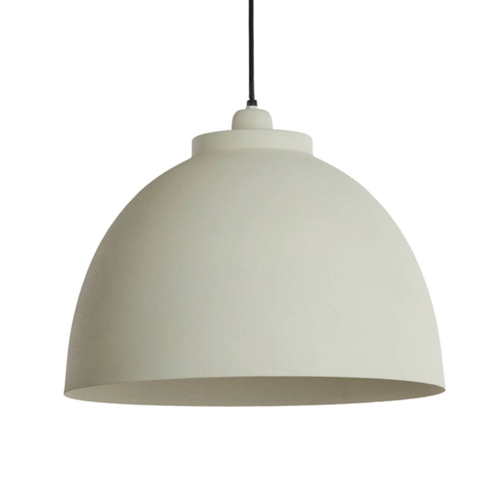 Lámpara colgante metal crema Ø45x32 cm E27 - LLLC0629