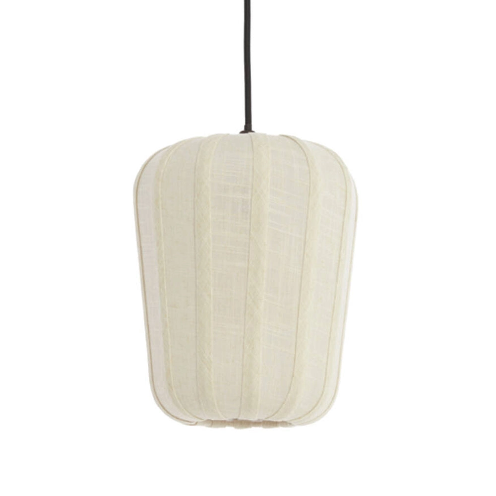 Lámpara colgante estampado madera café Ø20x25 cm E27 - LLLC0653
