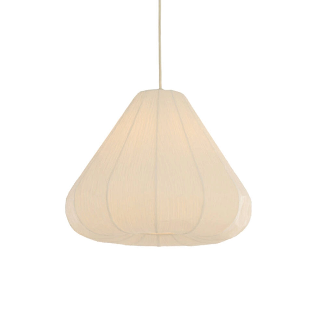 Lámpara colgante papel blanco Ø45x36 cm E27 - LLLC0657