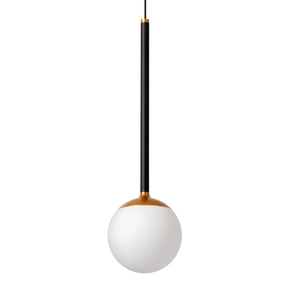 Lámpara acrílico aluminio Ø9,9x169,7 cm LED 7W 2200K - LULC0365