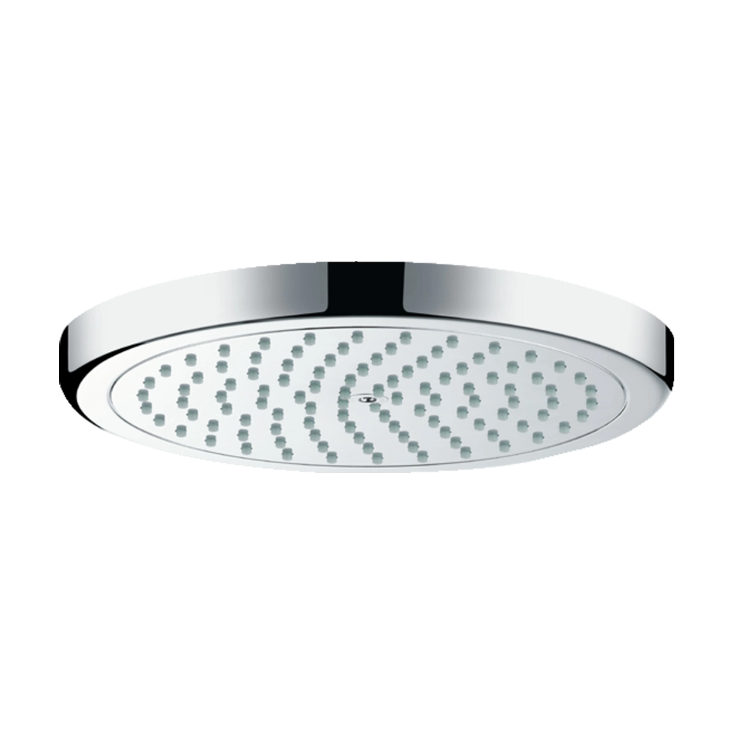 Plato Ducha Croma Redondo 22 cm 1 Jet S/Brazo 26465000 Cromo