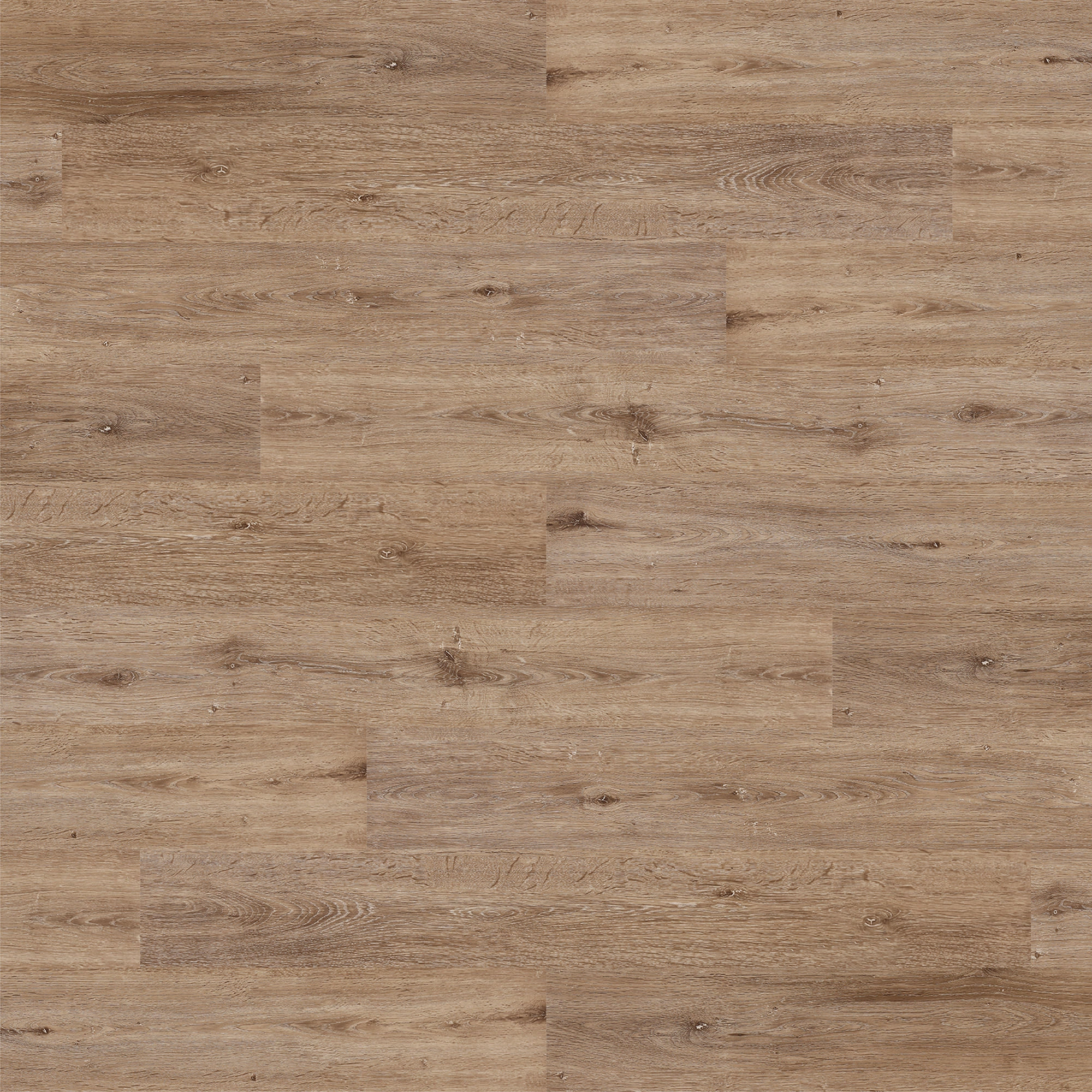 Vista de la superficie del piso vinílico Latte con dibujo de vetas de madera.
