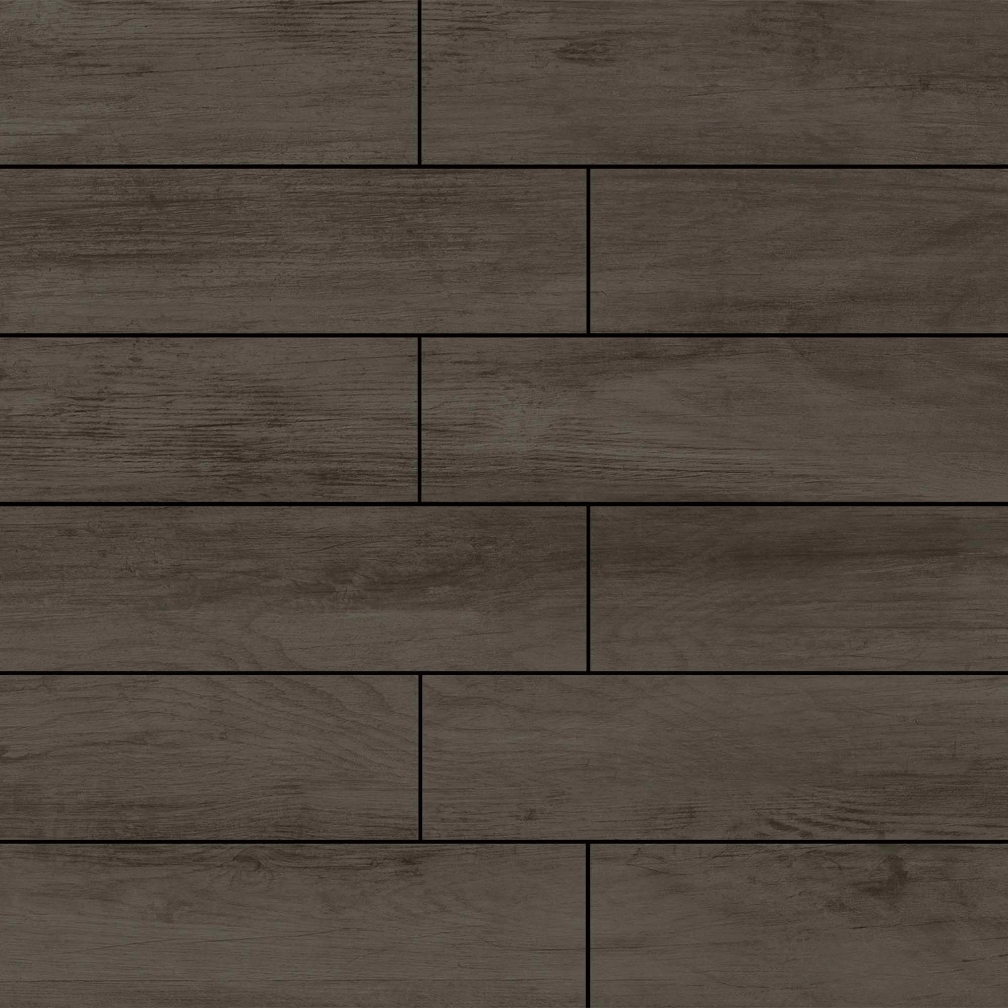 Porcelanato Cairo Black Mate In/Out 20x120 cm