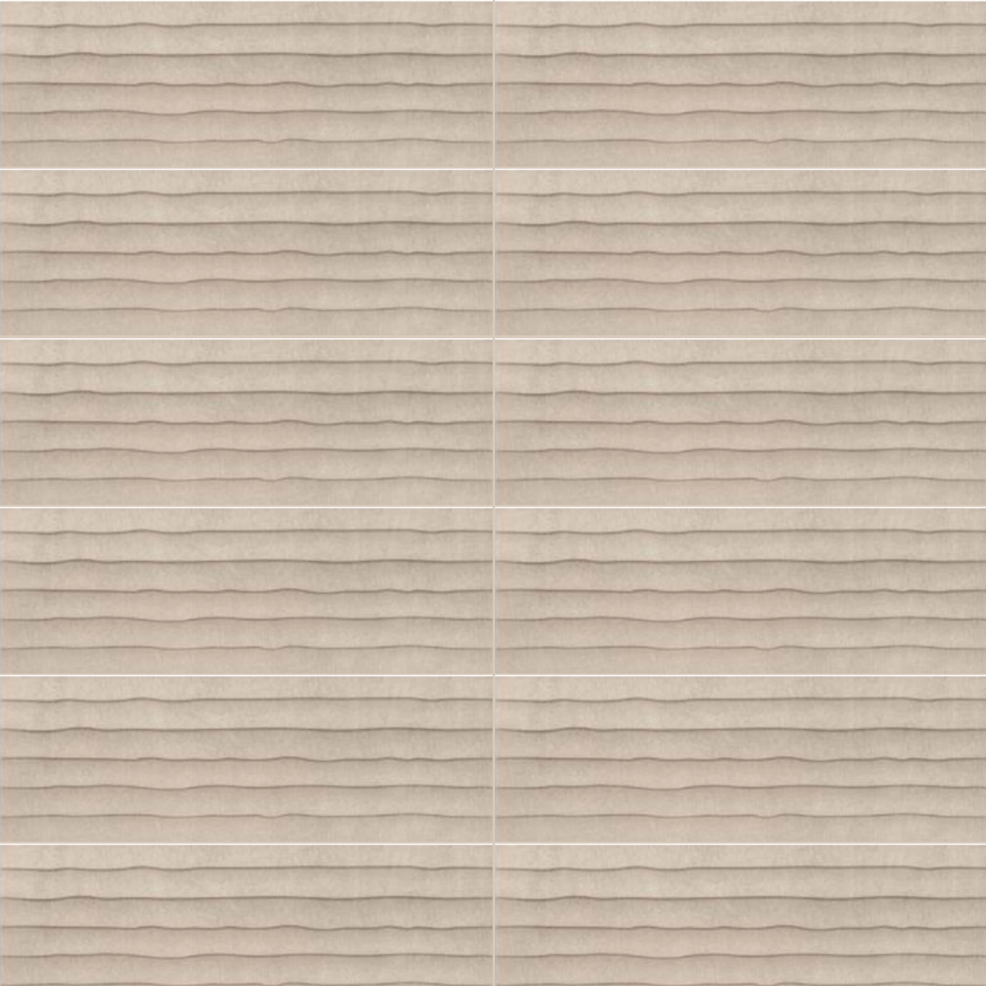 Cerámica Muro Sunset Blind Beige Mate 25x75 cm