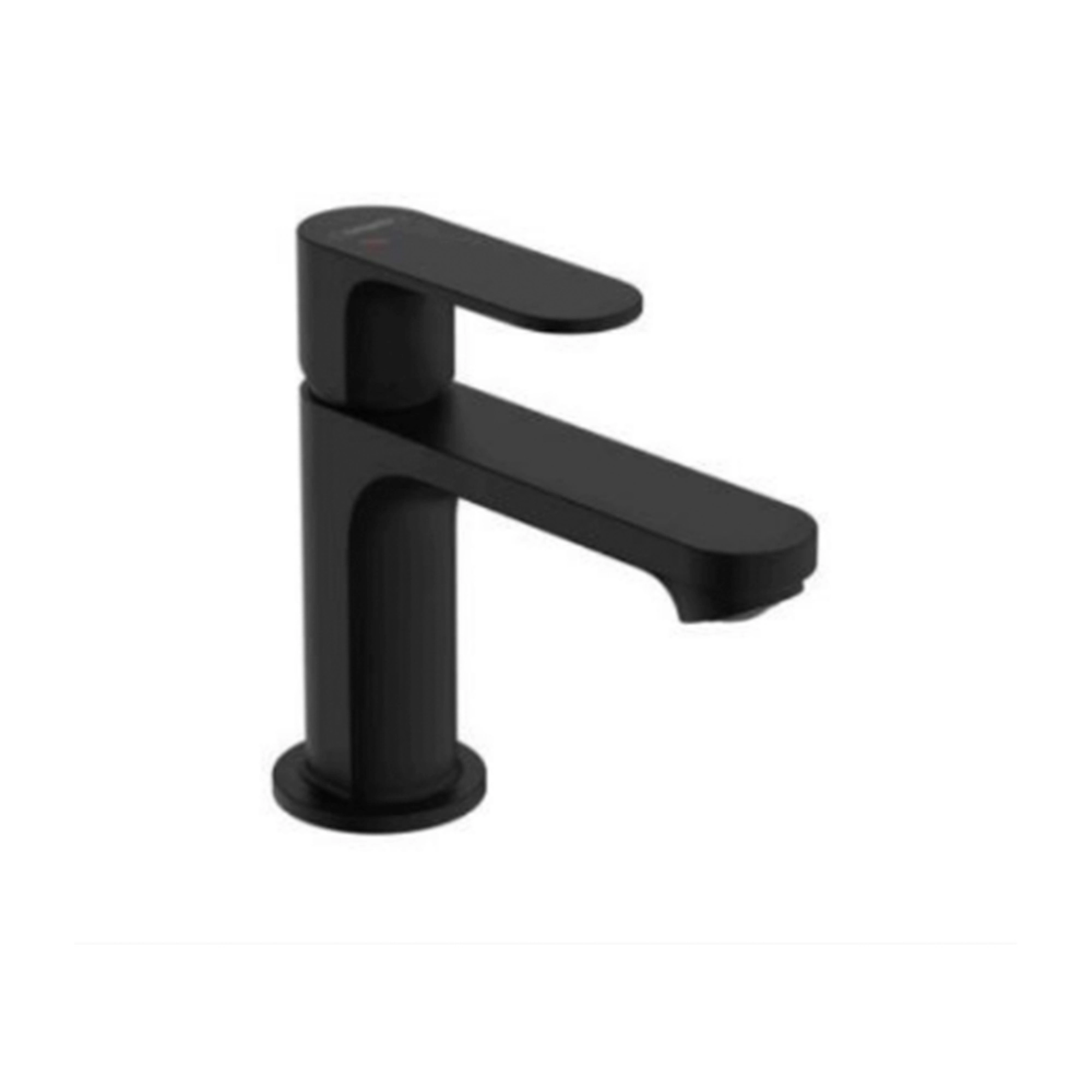 Grifería Lavamanos Rebris S Coolstart 72586670 Desagüe Automático Negro Mate 8 cm