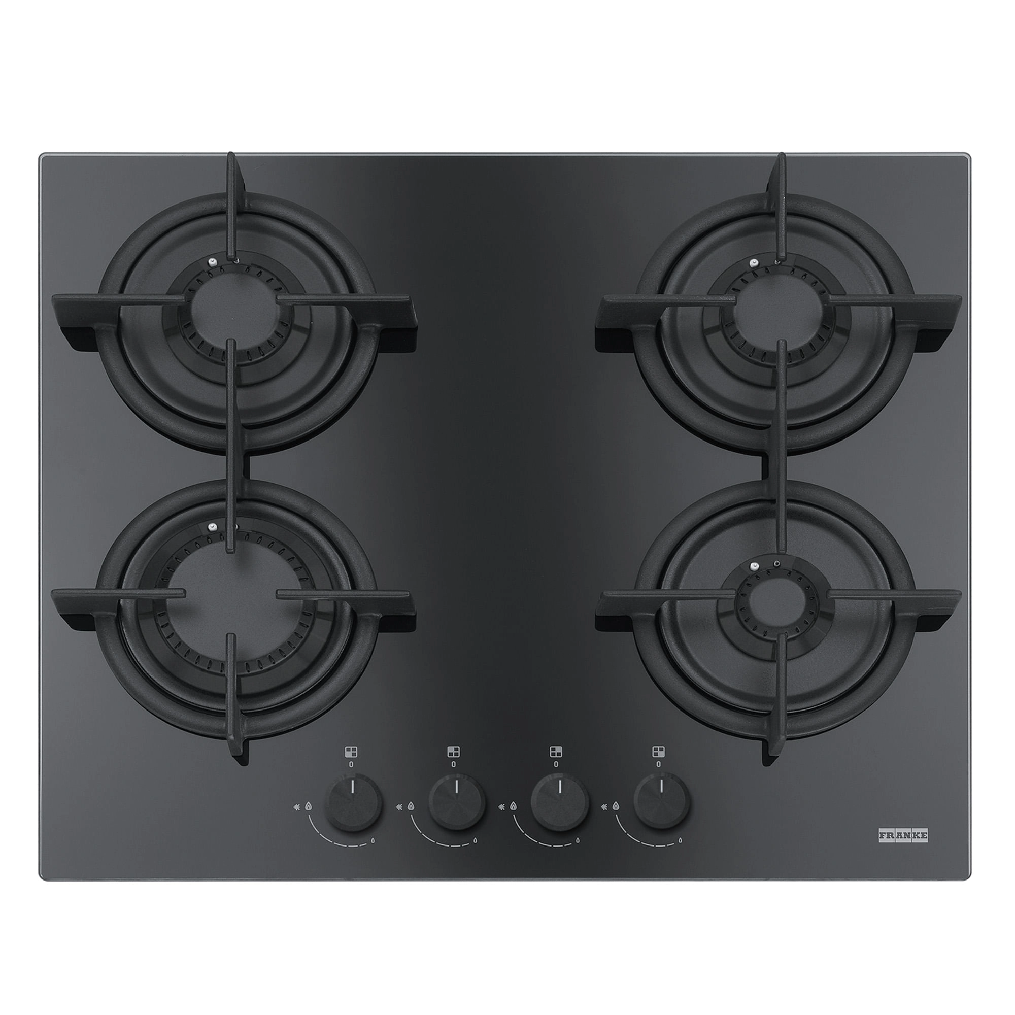 Encimera Gas Mythos 604 4G He Negro