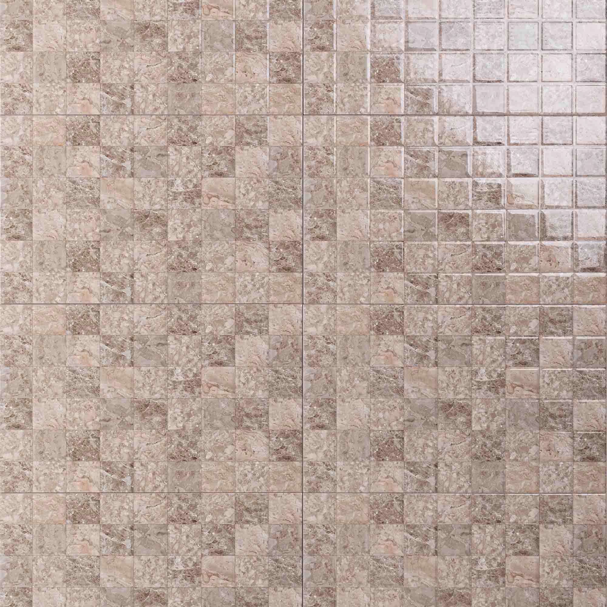 Cerámica Muro Frost Block Brillante No Rectificado 25x40 cm