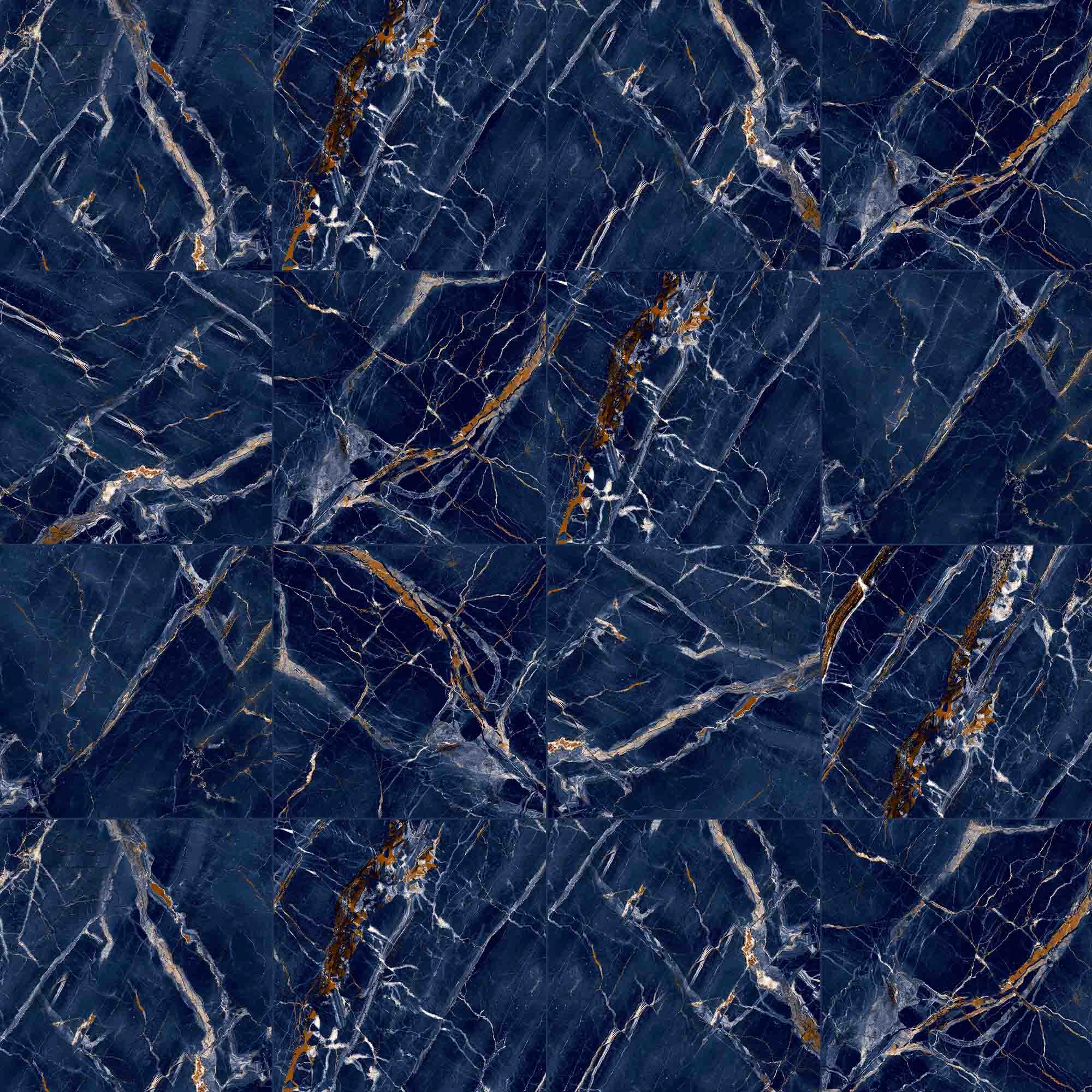 Porcelanato Deluxe Maui Azul Pulido Marmol 60x60 cm