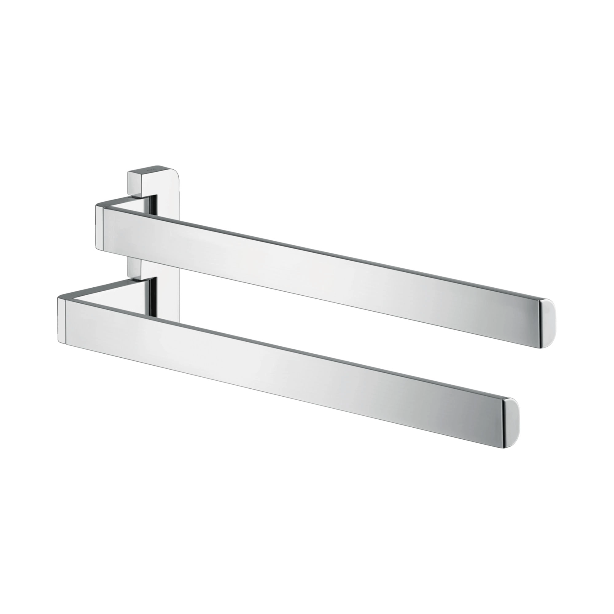 Toallero Universal Doble Cromado 40.9x8.4x12 cm