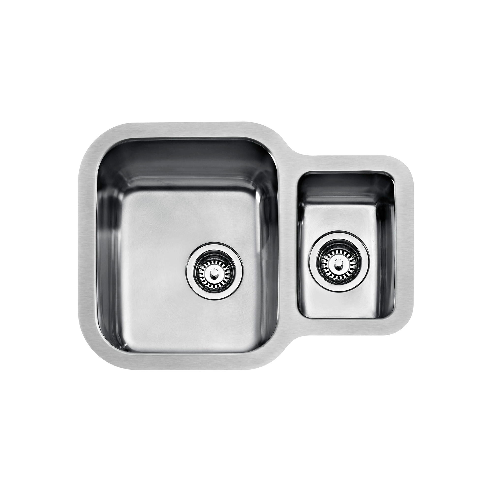 Lavaplatos Be 2 Cubetas Acero Inoxidable 624x464x200 mm