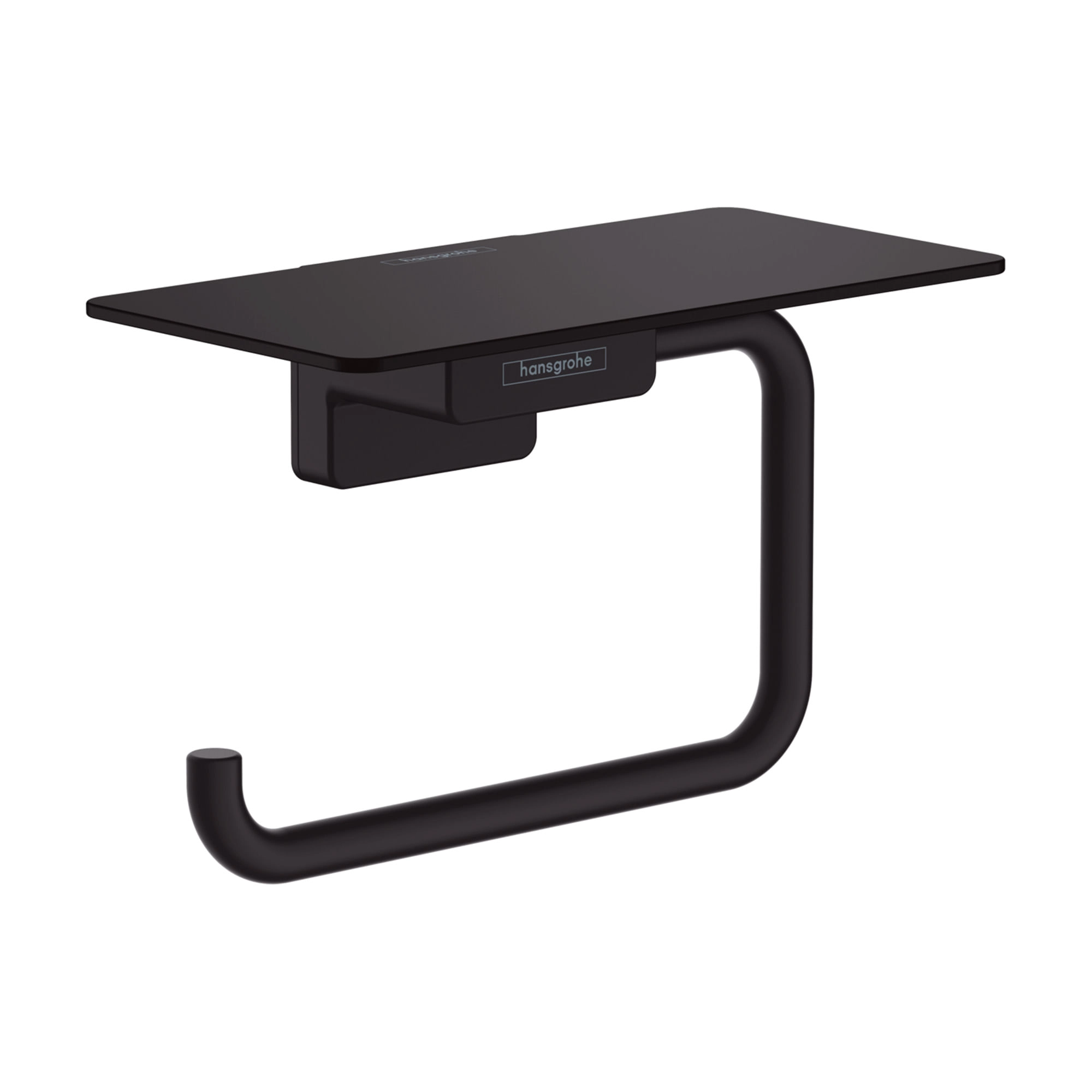 Portarollo Addstoris sin Tapa Metal Negro 15x8x8 cm