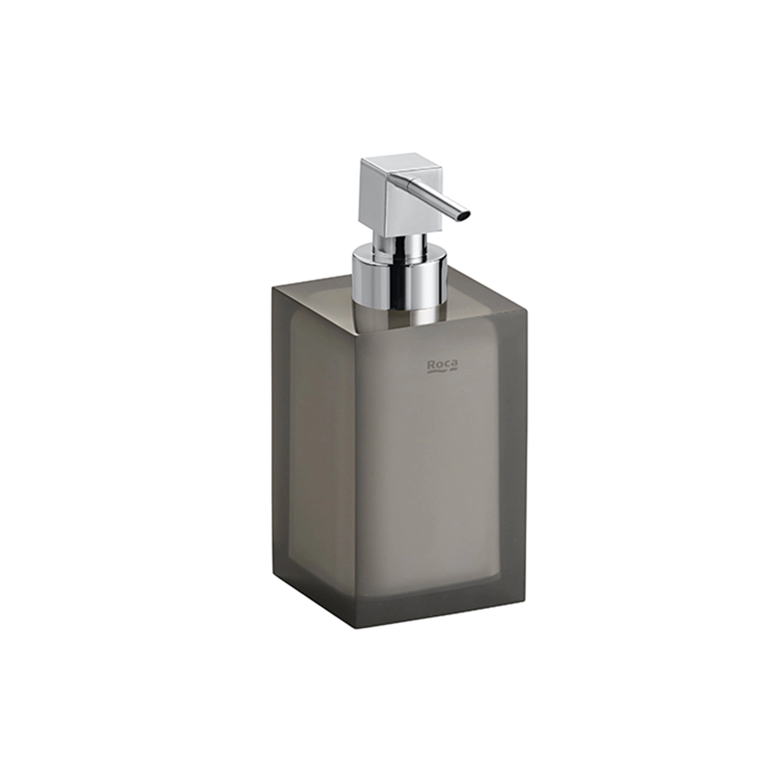 Dispensador Ice Jabón Encimera Negro Mate/ Cromado
