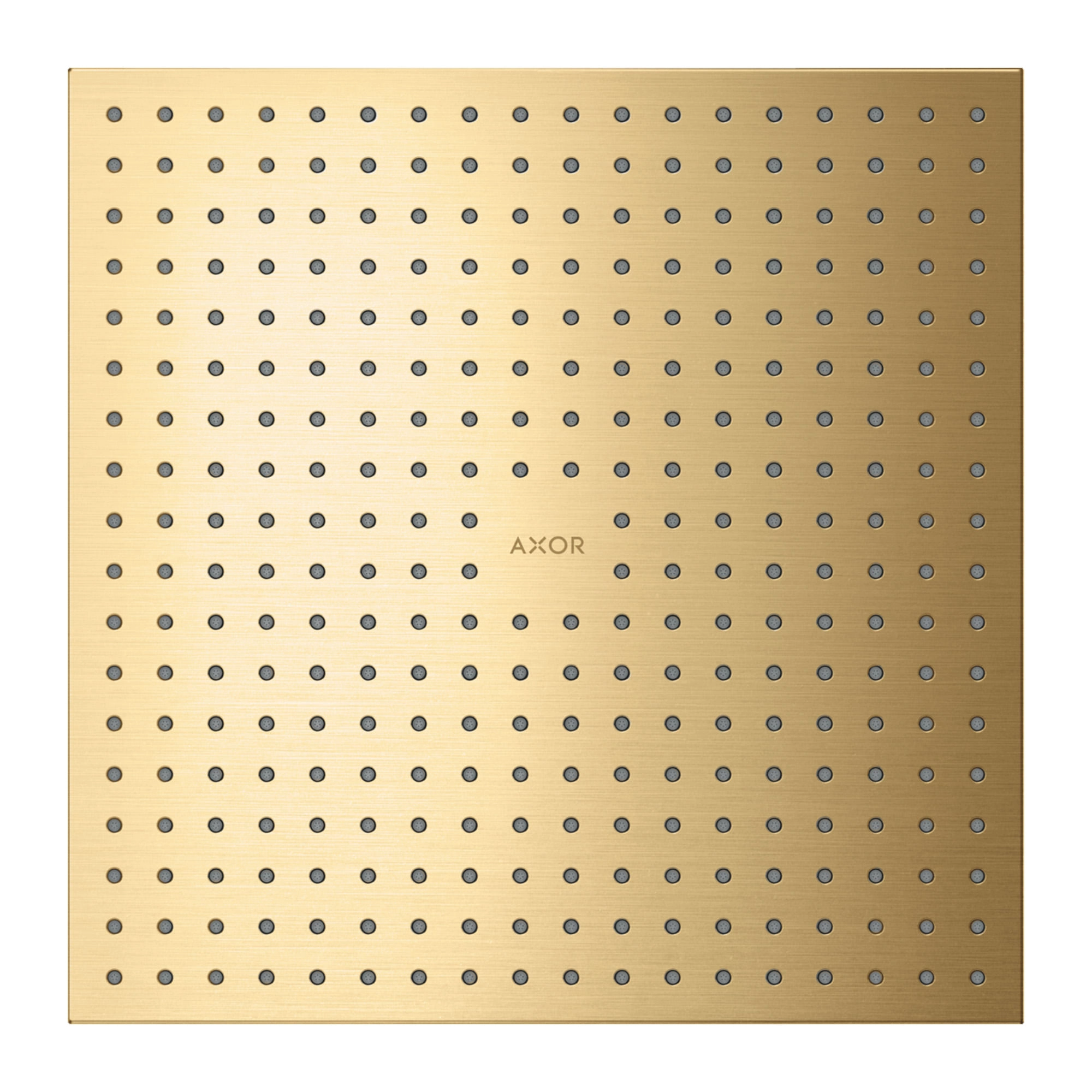 Plato Ducha Axor Brushed Gold 300x300mm