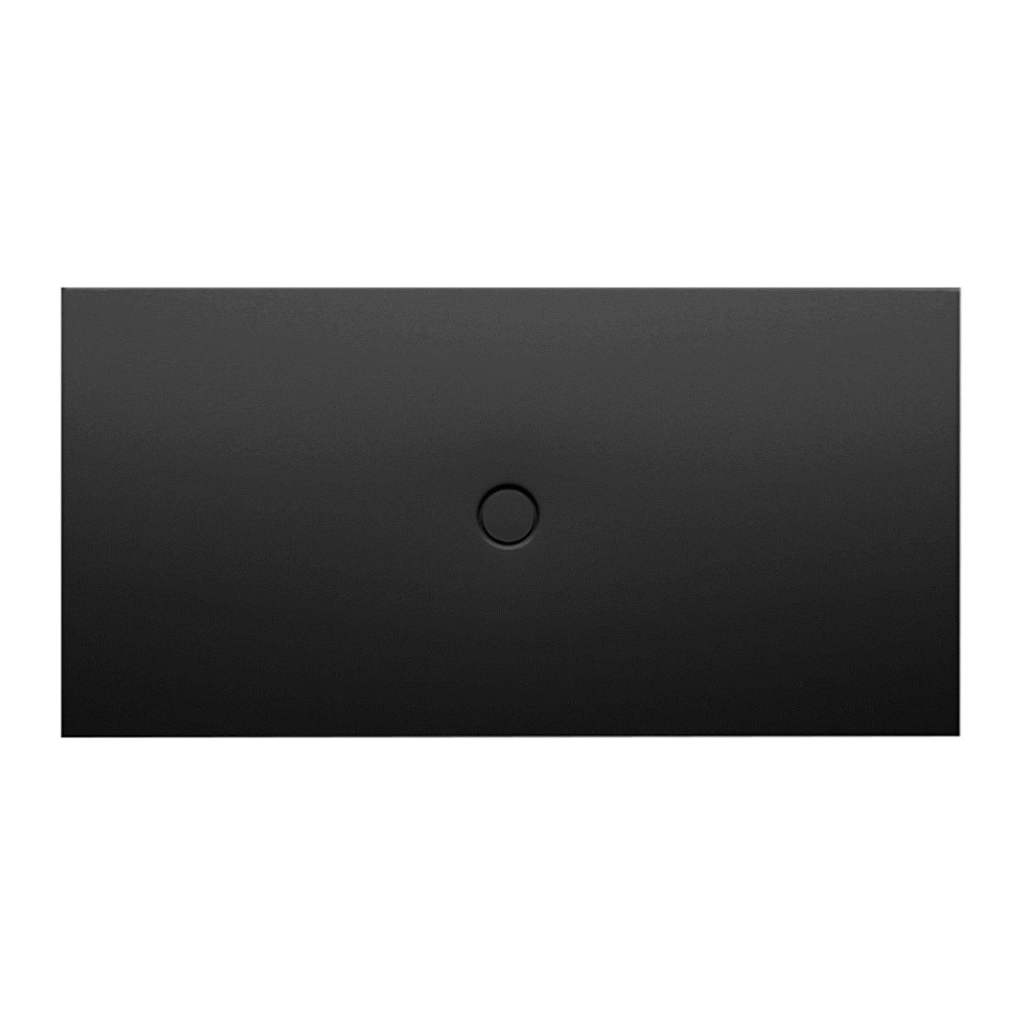 Receptáculo BetteFloor acero vitrificado ebony 1800x900x35mm