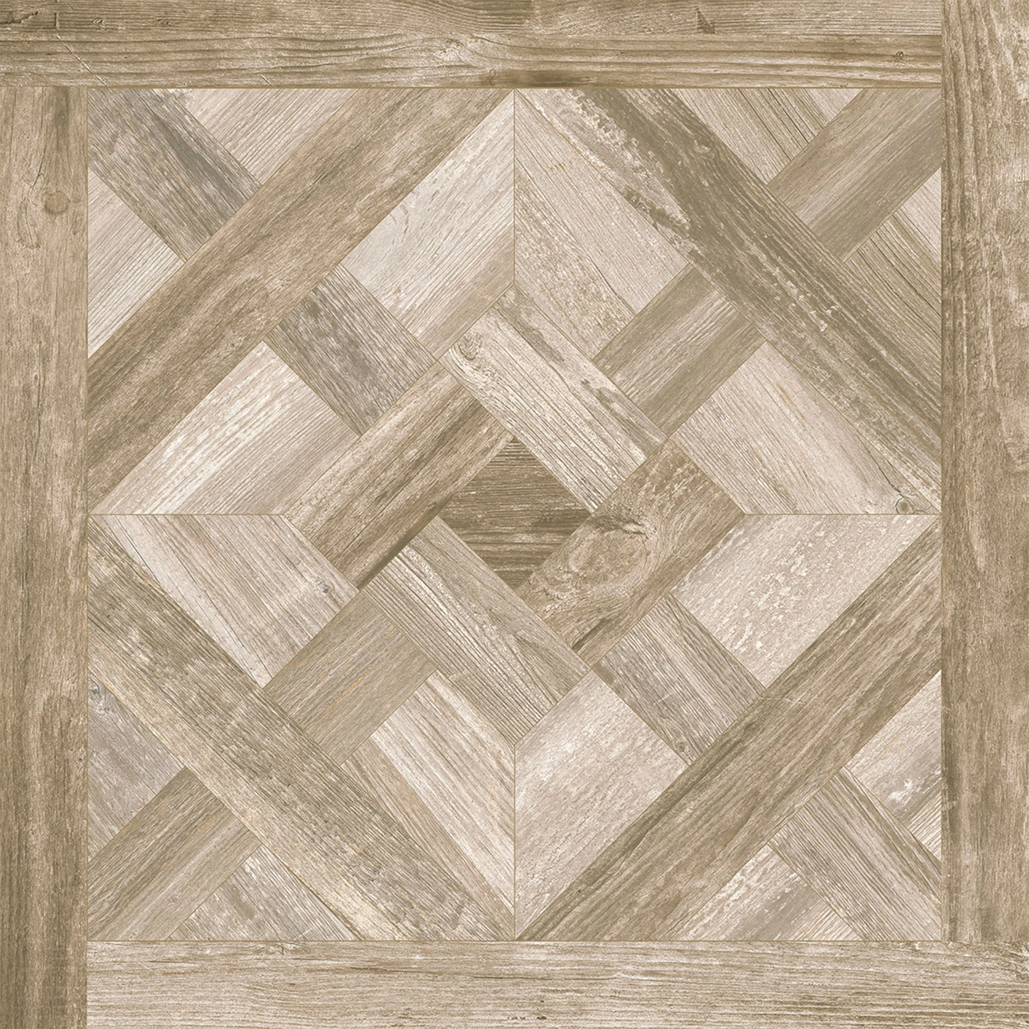 Porcelanato Artwood Inlay Beige Mate Antideslizante 60x60 cm