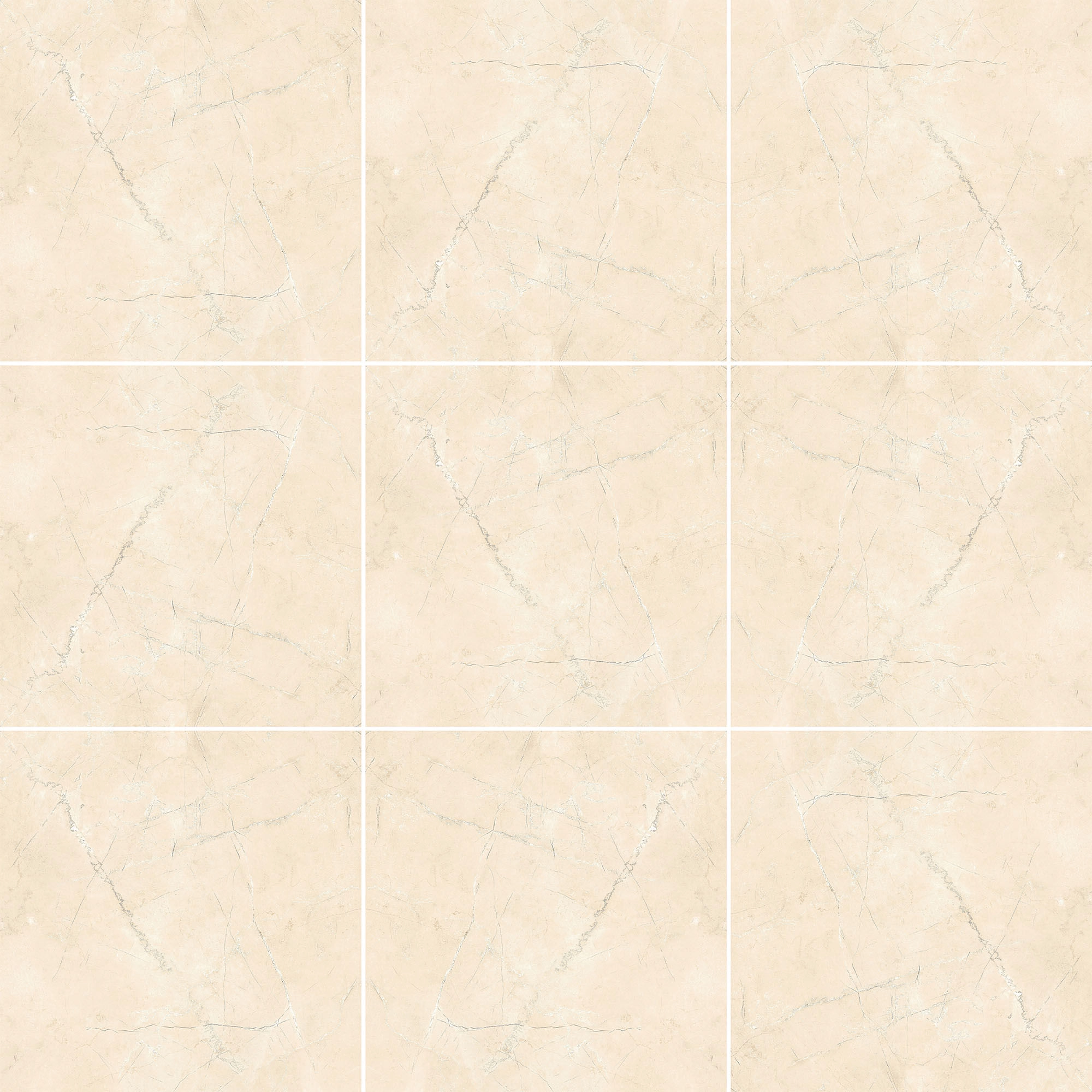 Cerámica Bonanza Beige Brillante 54x54 cm