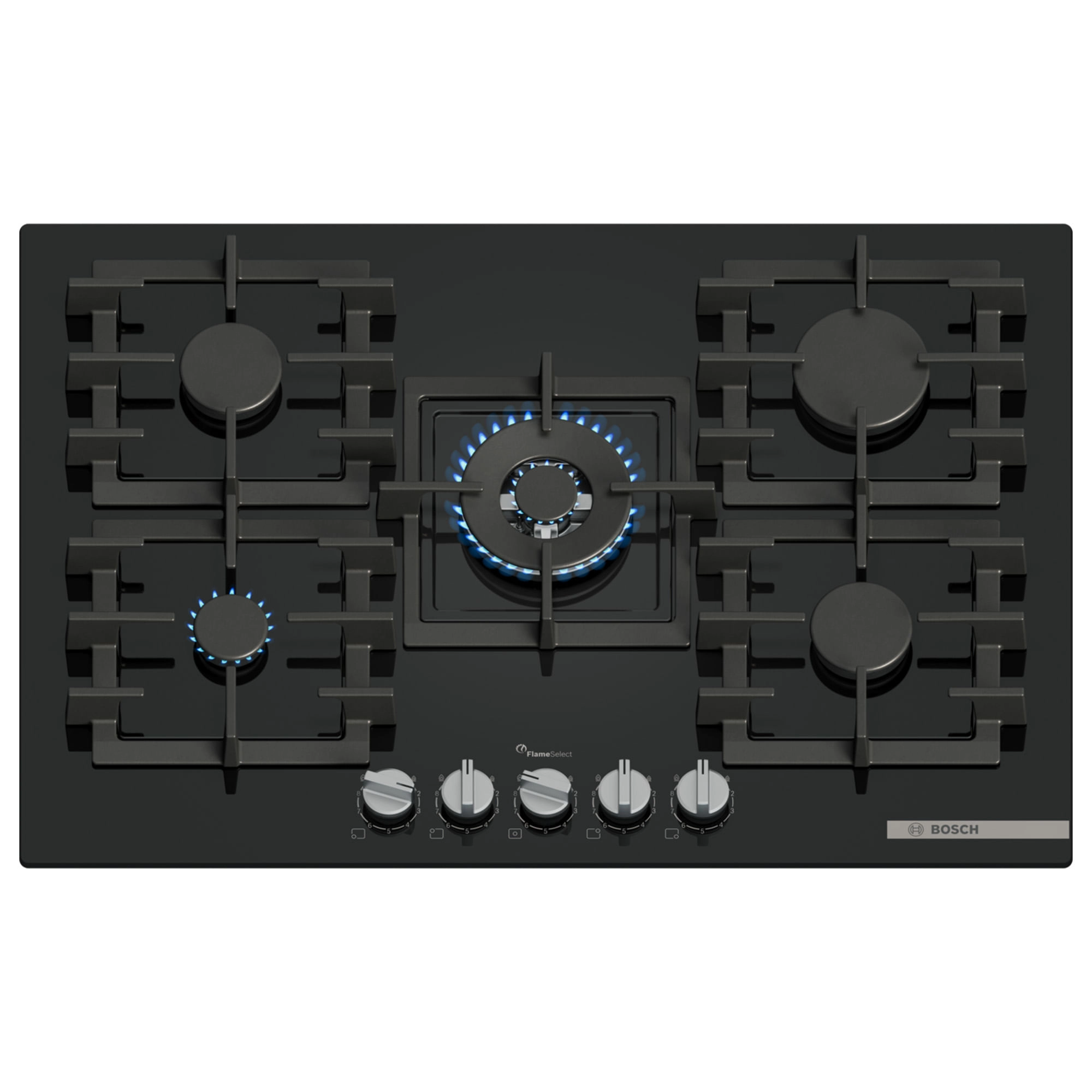 Encimera Crital Gas Blak 5Z PPQ7A6I40