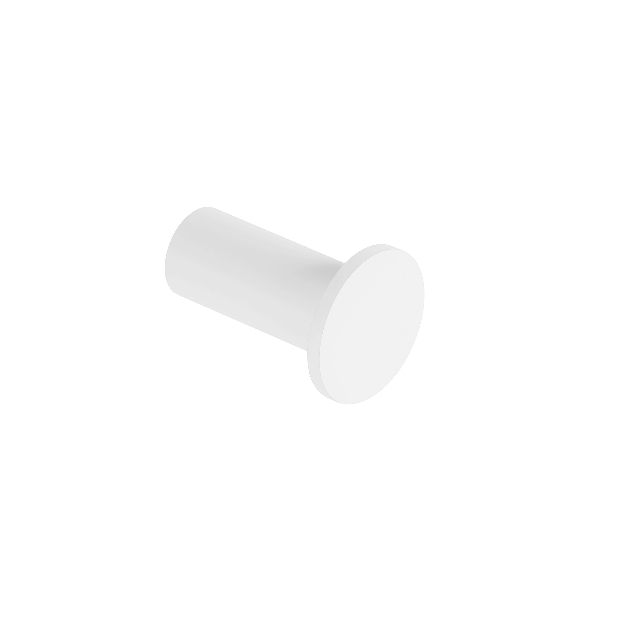 Percha Simple Architect Blanco Mate 35x50x35mm