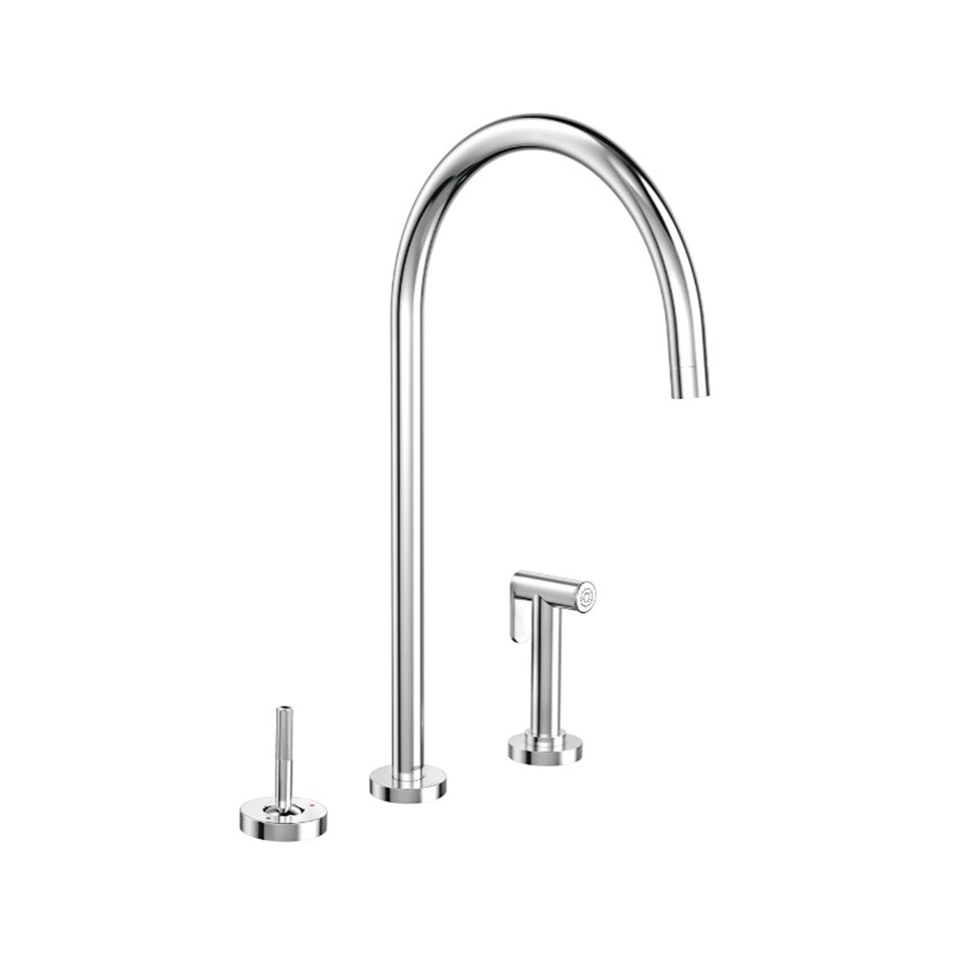 Grifería Cocina Mix C/Ducha Lateral 1 Jet 1546506 Cromo