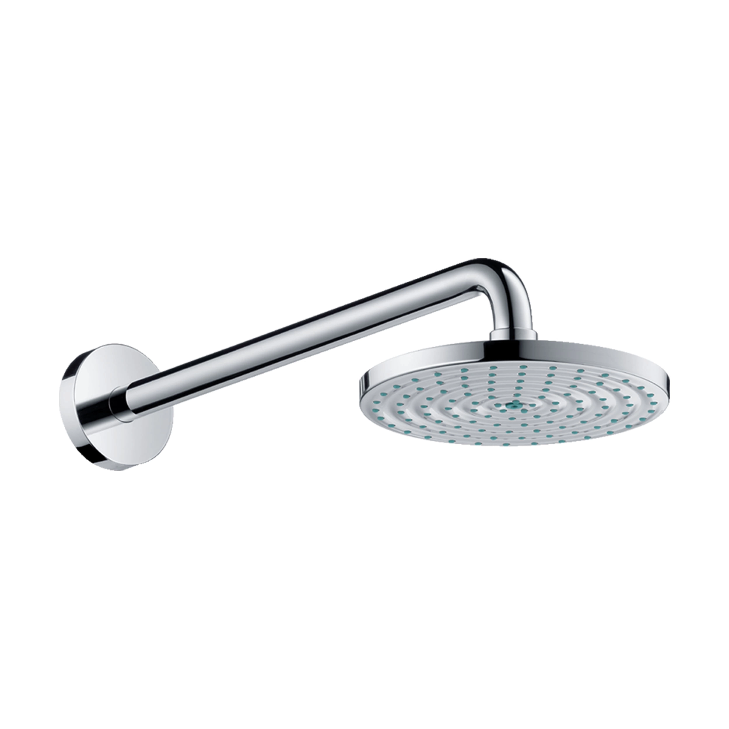 Plato Ducha Raindance Redondo 18 cm 1 Jet C/Brazo 27468000 Cromo