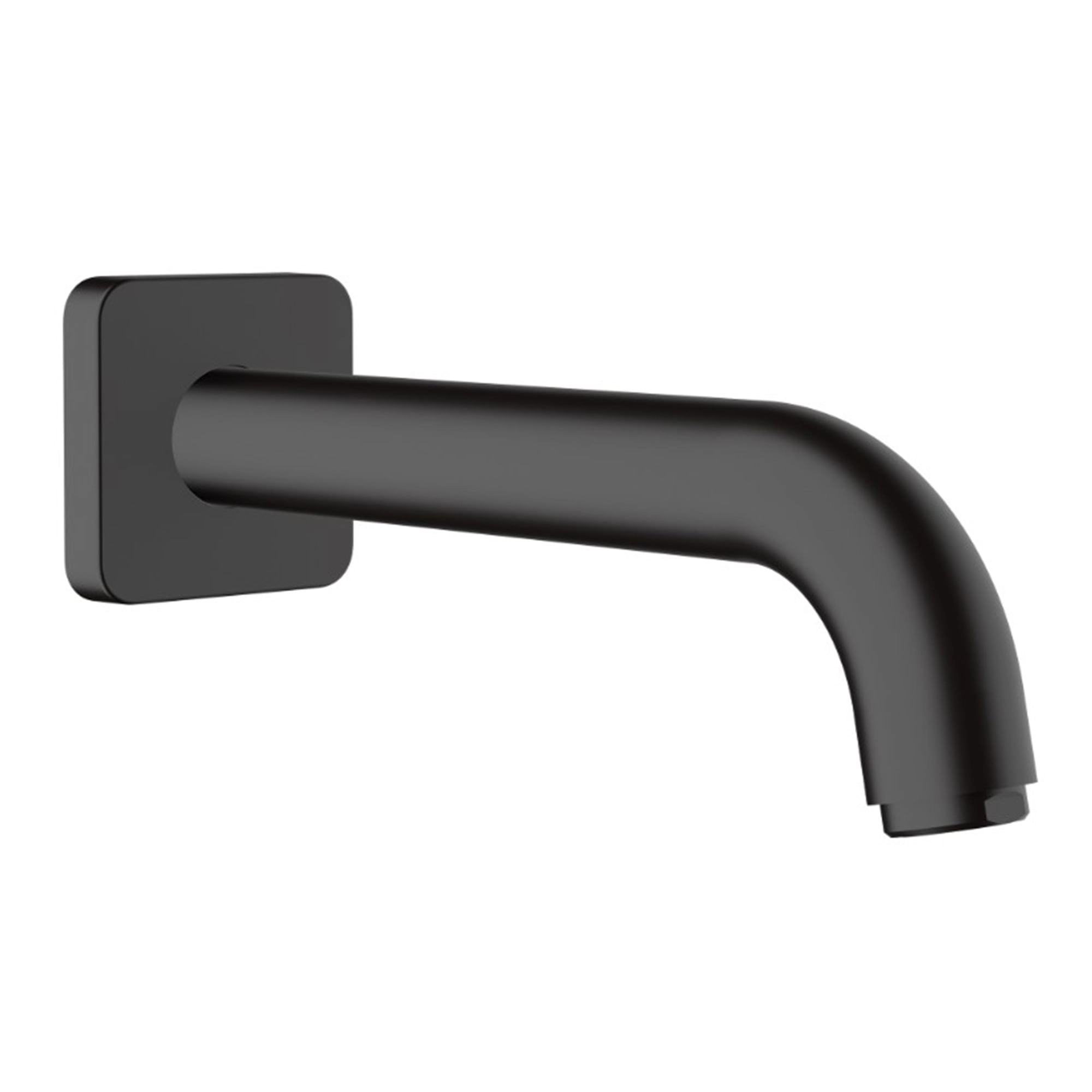 Caño Tina Vernis Shape 20 cm 71460670 Negro Mate