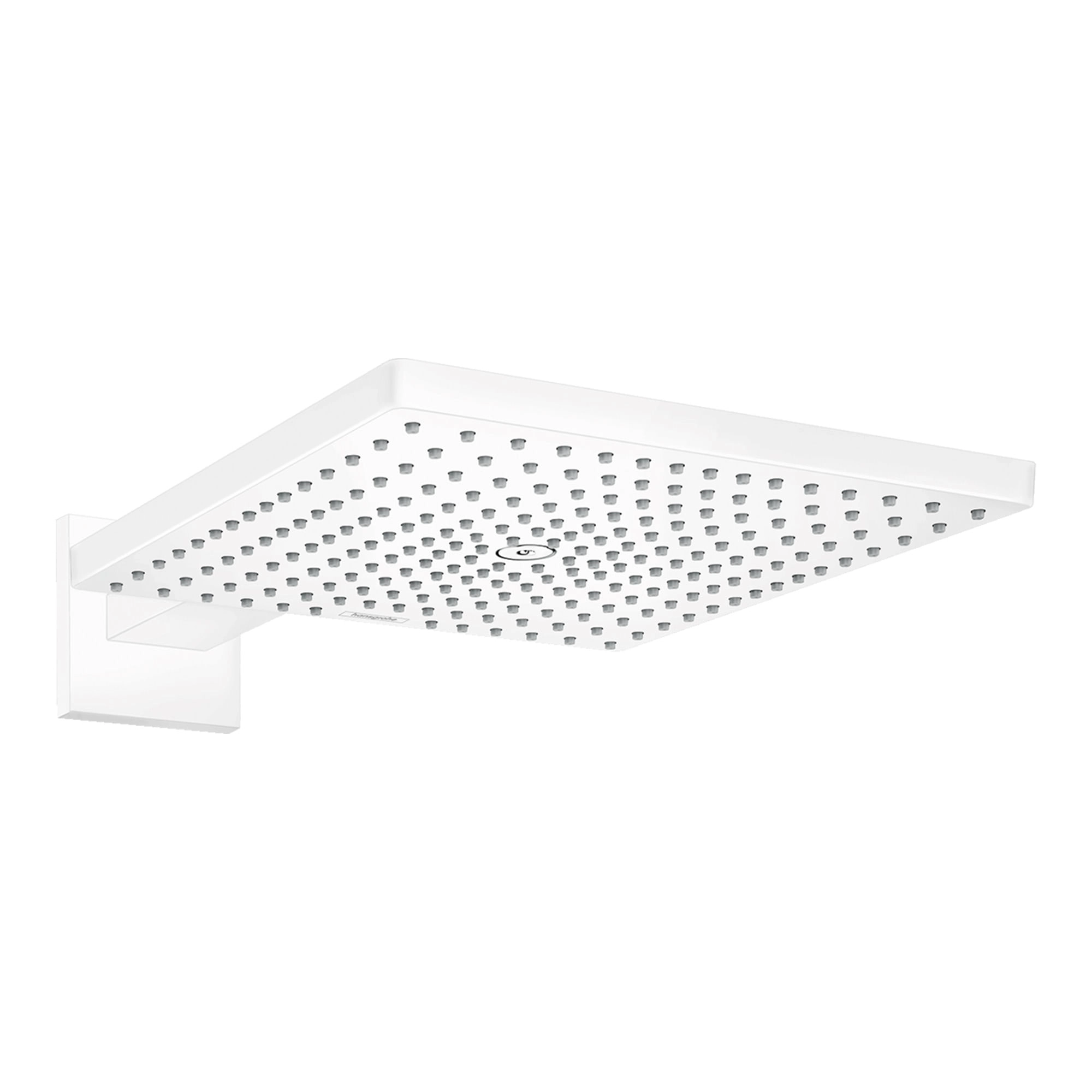 Grifería Ducha Fija Muro Raindance con Brazo 1 jet blanco Mate 300 mm