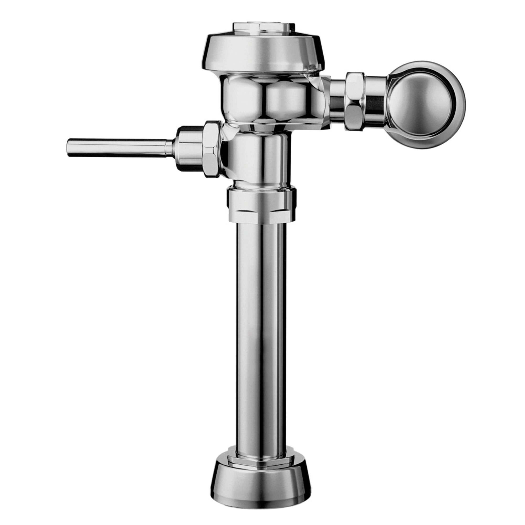 Fluxor Royal WC Expuesto Tubo Recto Accionamiento Manual Cromado 6 lts
