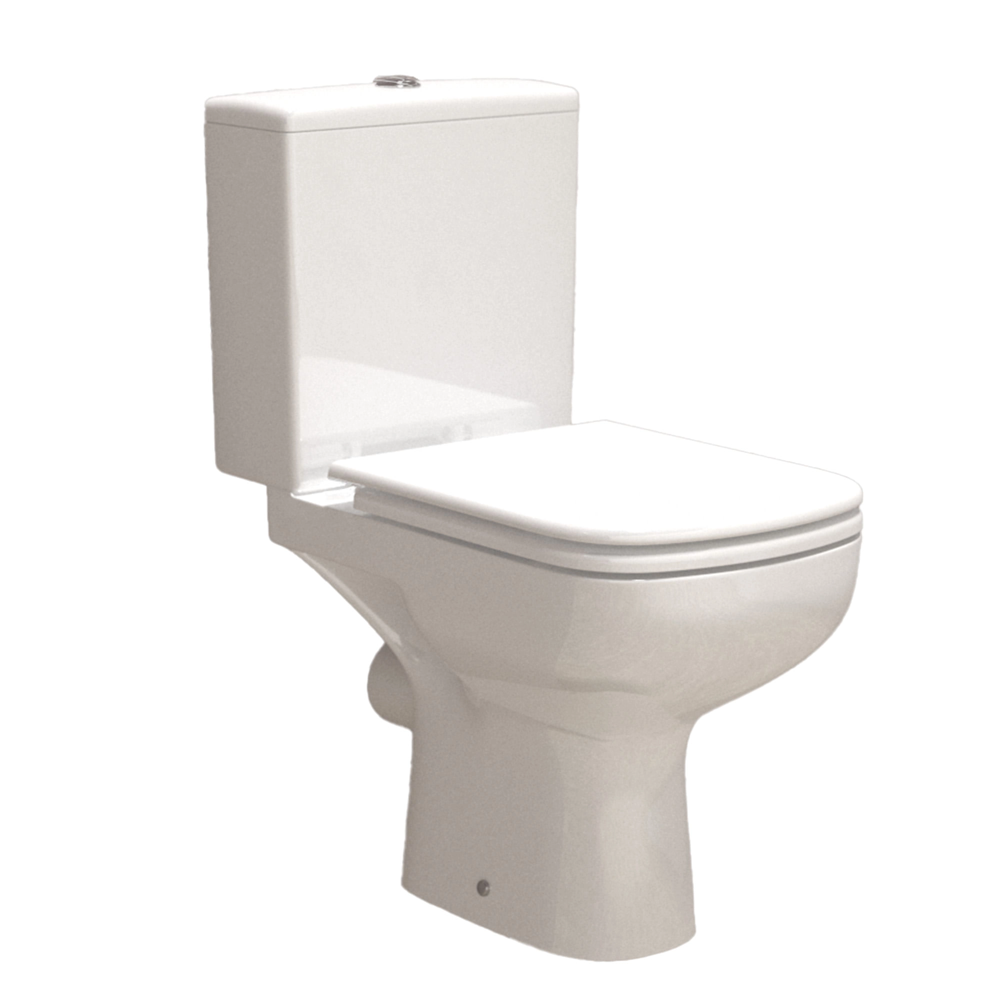 WC Two Piece Egeo Descarga a Muro 180 mm