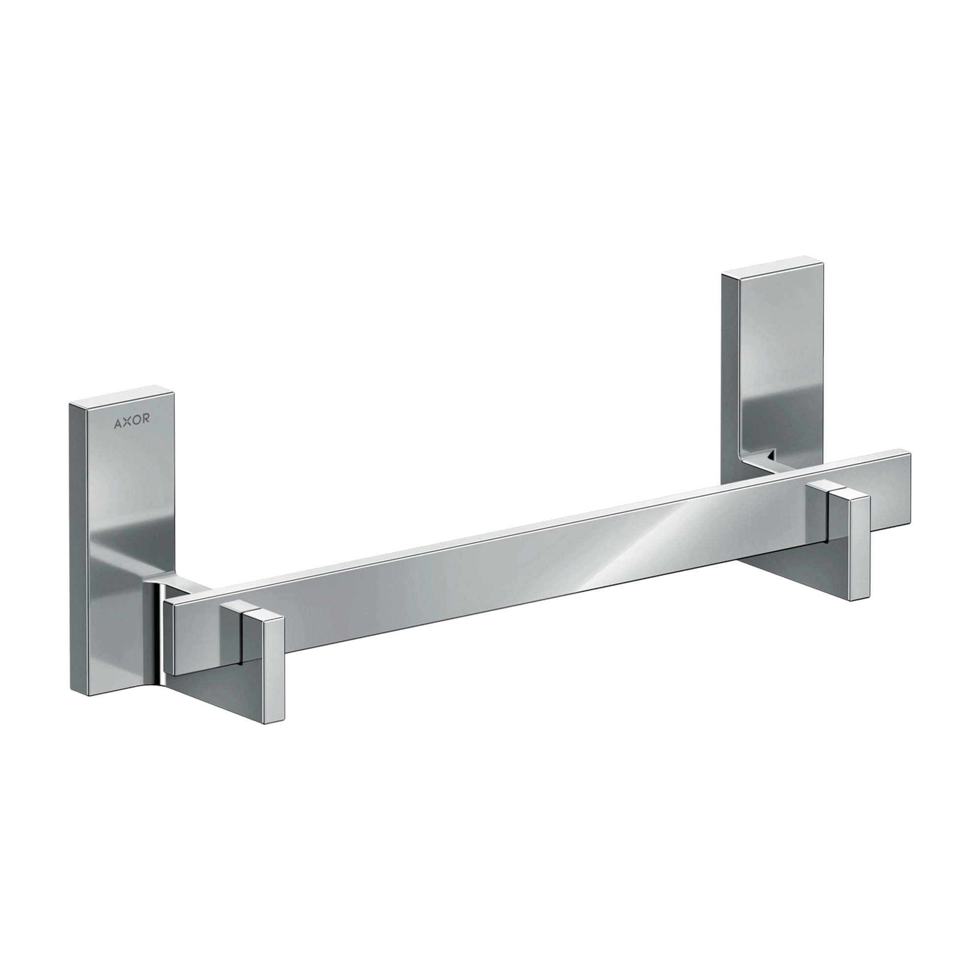Toallero Universal de Barra Metal Cromado 34x8.6x11 cm