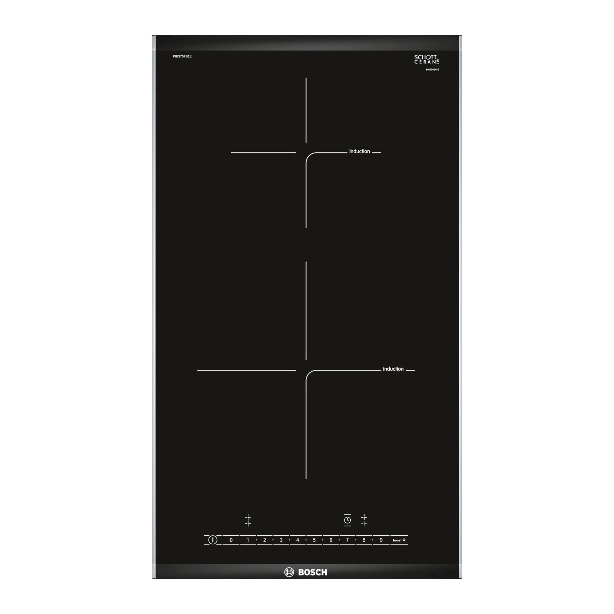 Encimera Inducción 2 Zonas PIB375FB1E 30 cm