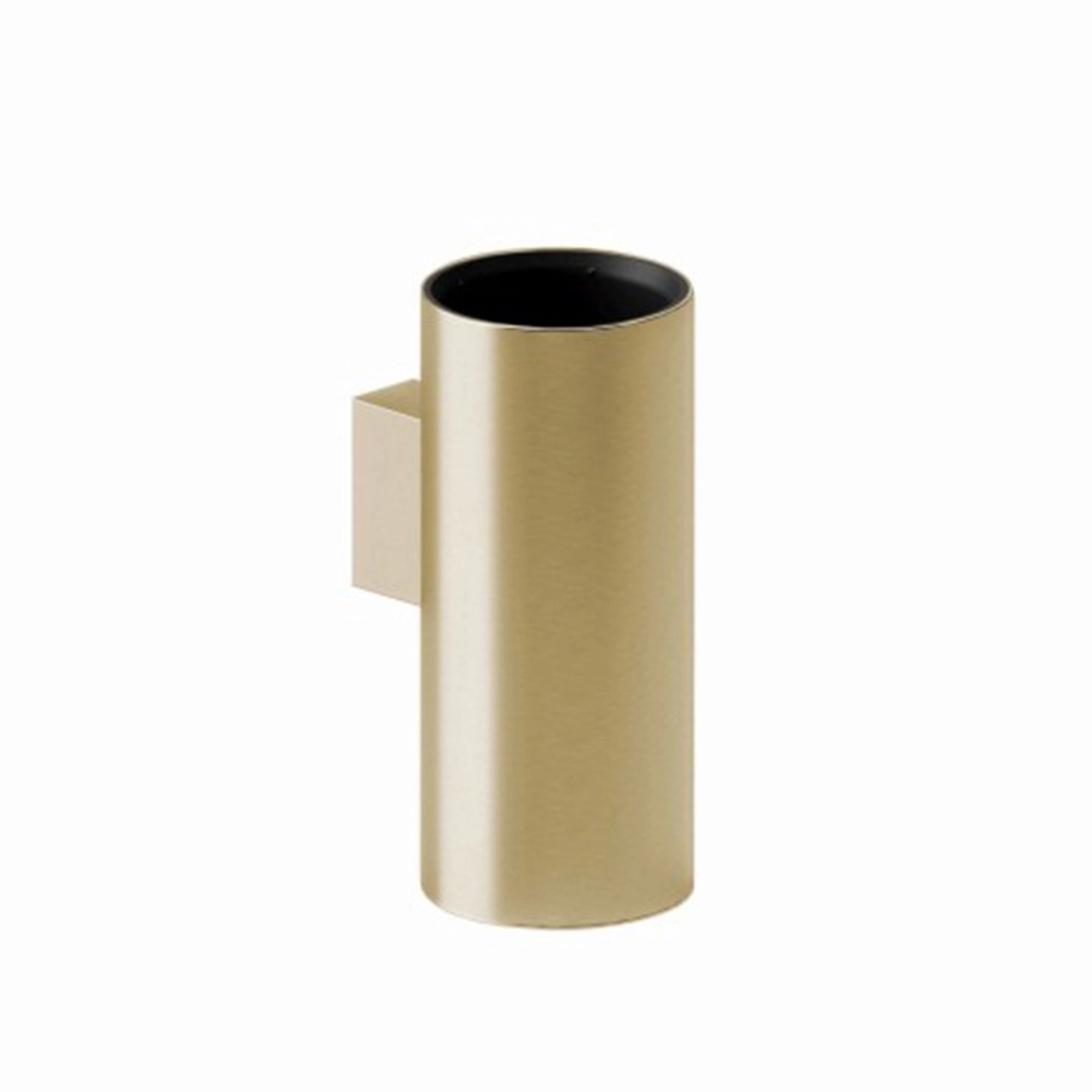Portacepillos Mural Oro Cepillado 62x87x134mm