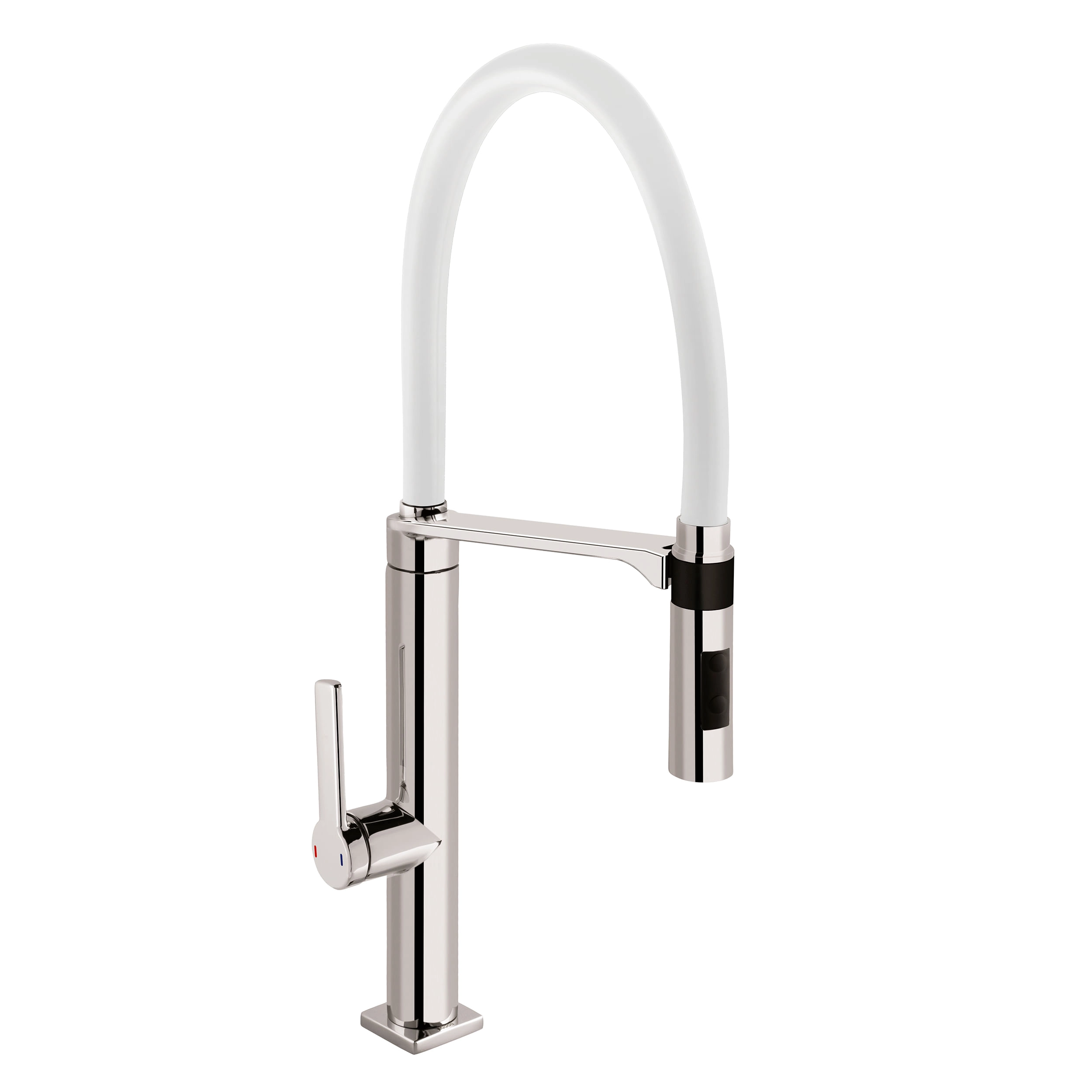 Grifería Cocina Doc Extraíble Caño Flexible 2 Jet 695756 Blanco