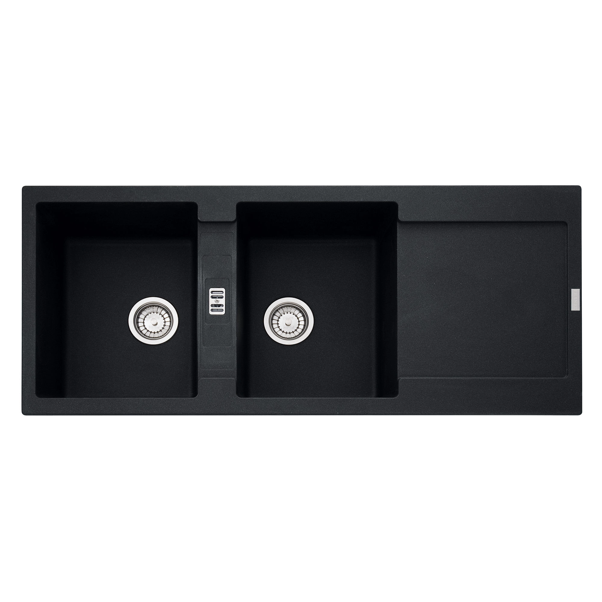 Lavaplatos Maris 2 Cubetas Y Escurridor Quarzo 600x1330x290 mm