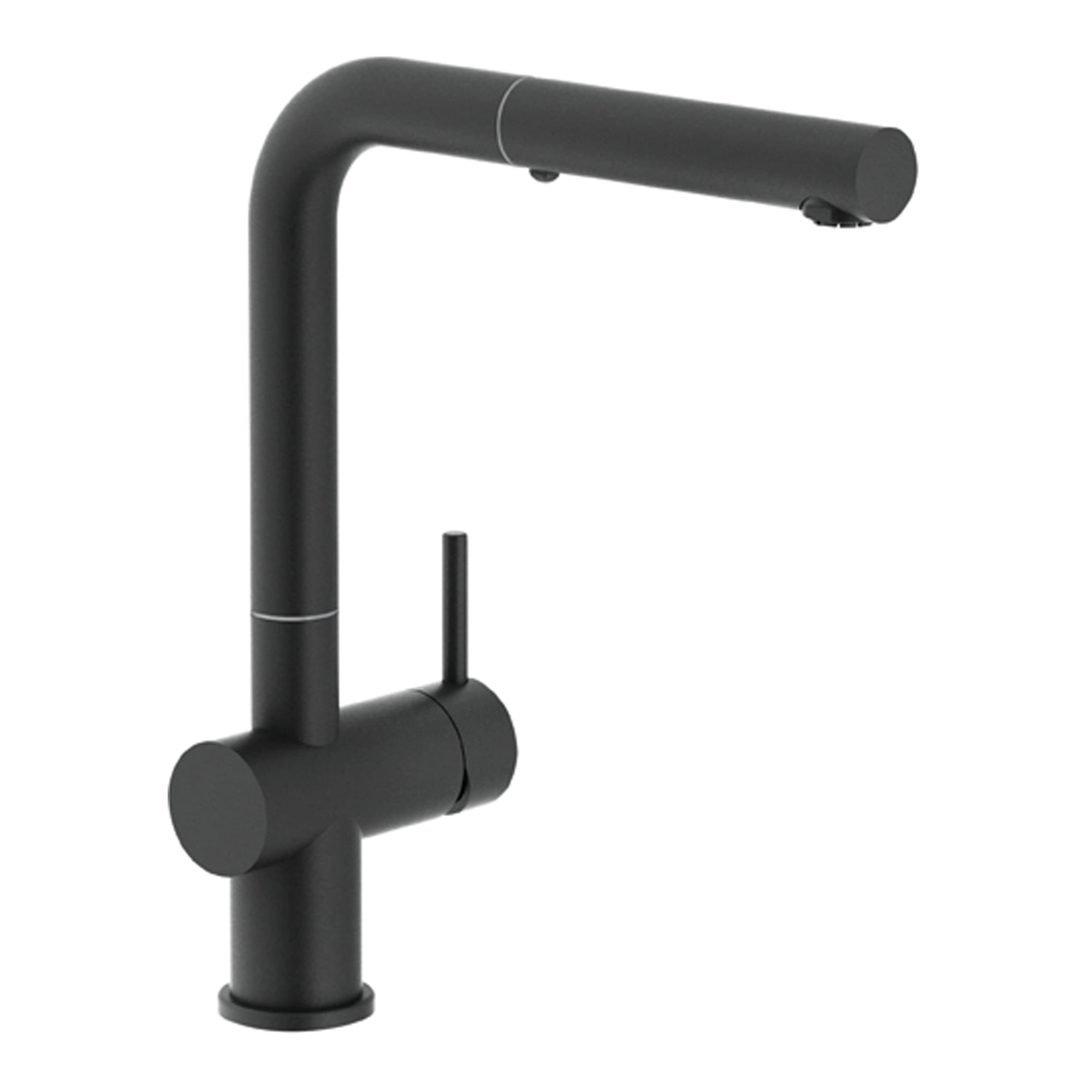Grifería Cocina Franke Active Plus Extraible Negro Mate