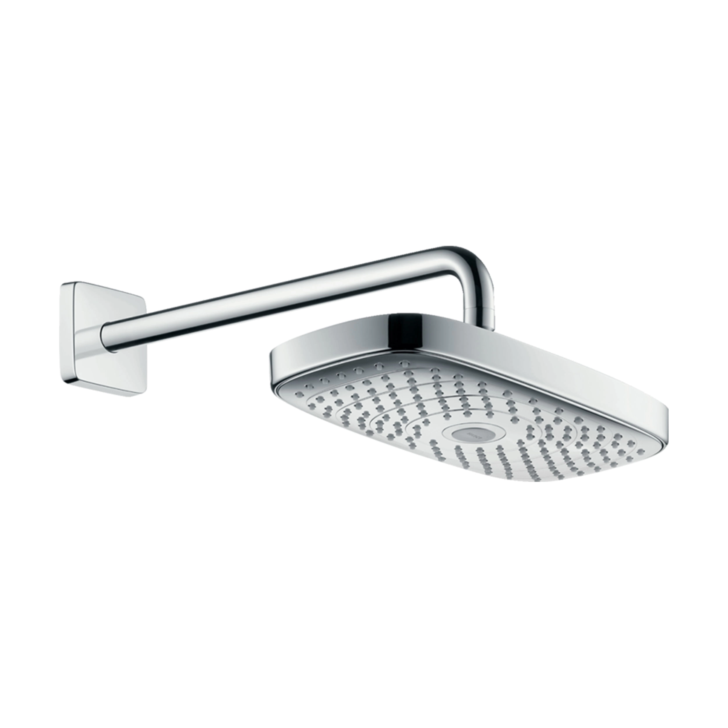 Grifería Ducha Fija Raindance Select a Muro con Brazo Rectangular Cromado 2 Jet