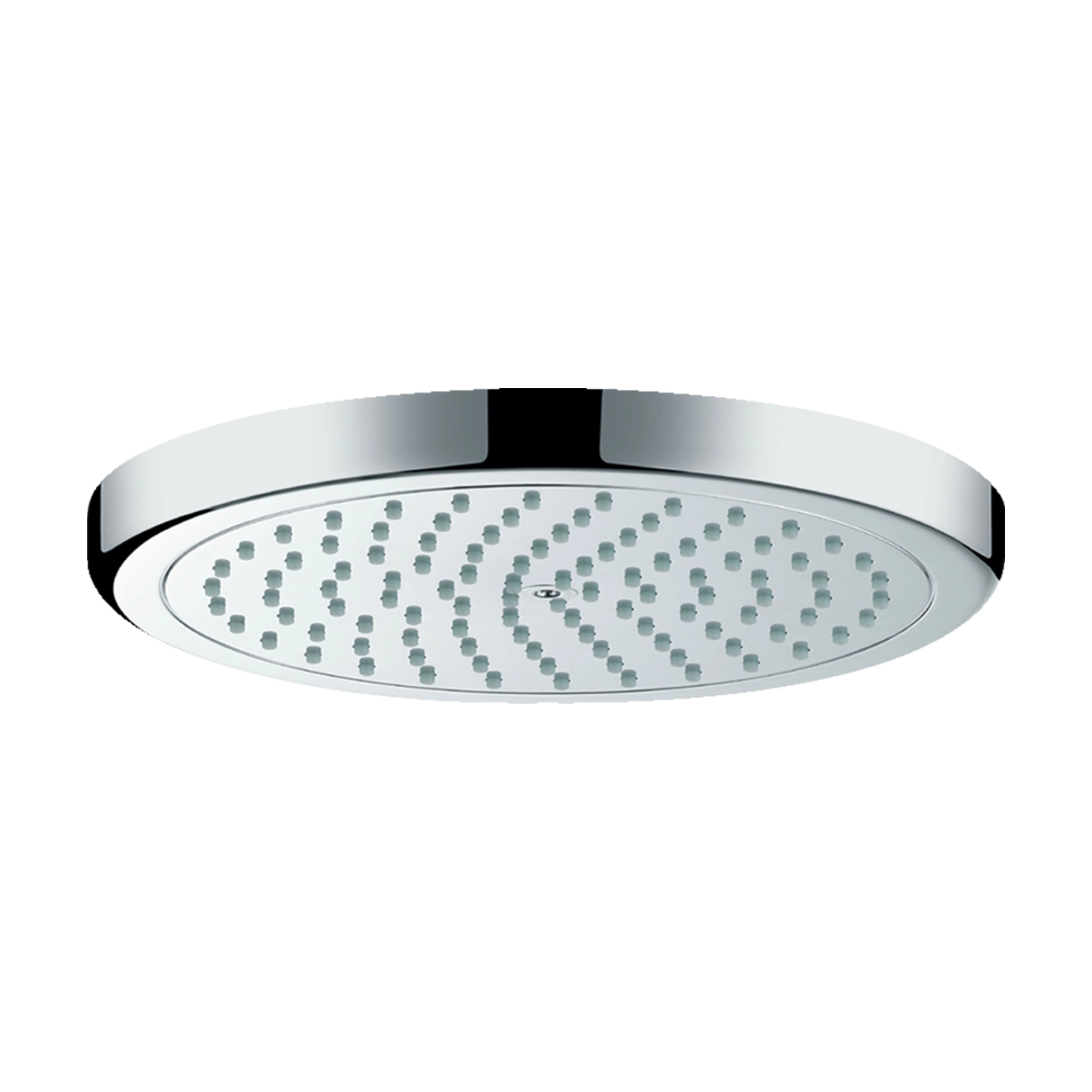 Plato Ducha Croma Redondo 22 cm 1 Jet S/Brazo 26464000 Cromo