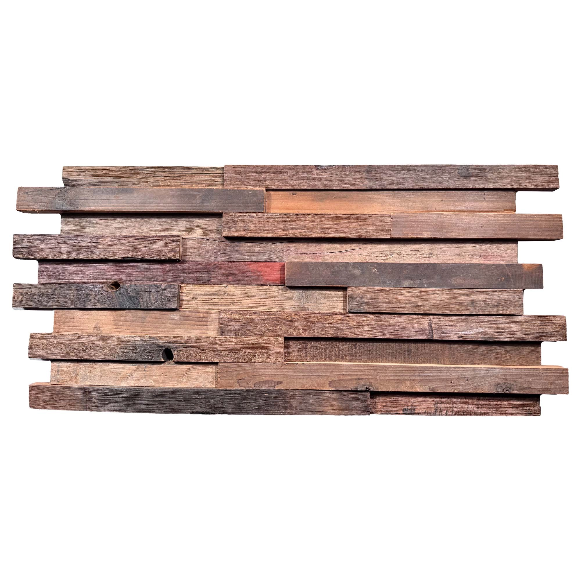 Mosaico Madera Old Boat Bco Nat Liston 30x60 cm
